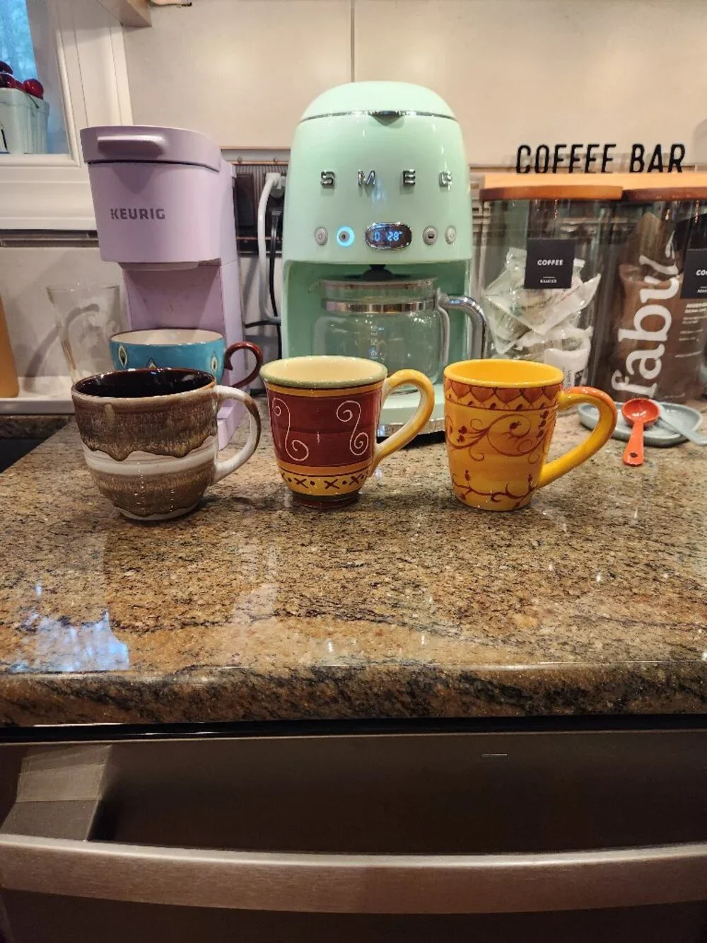 Pier 1 Mugs set of 3